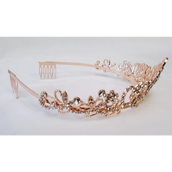 Women's Crystal Crown Tiara - Picture 12 of 16